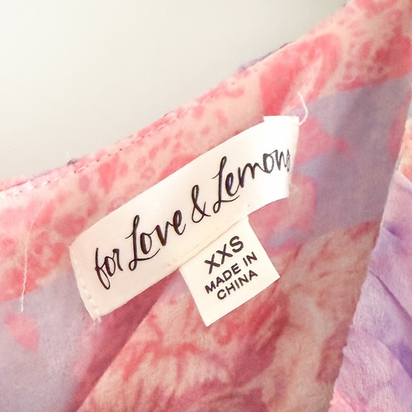 For Love And Lemons Gradiant Ruffle Dress - Picture 2 of 14